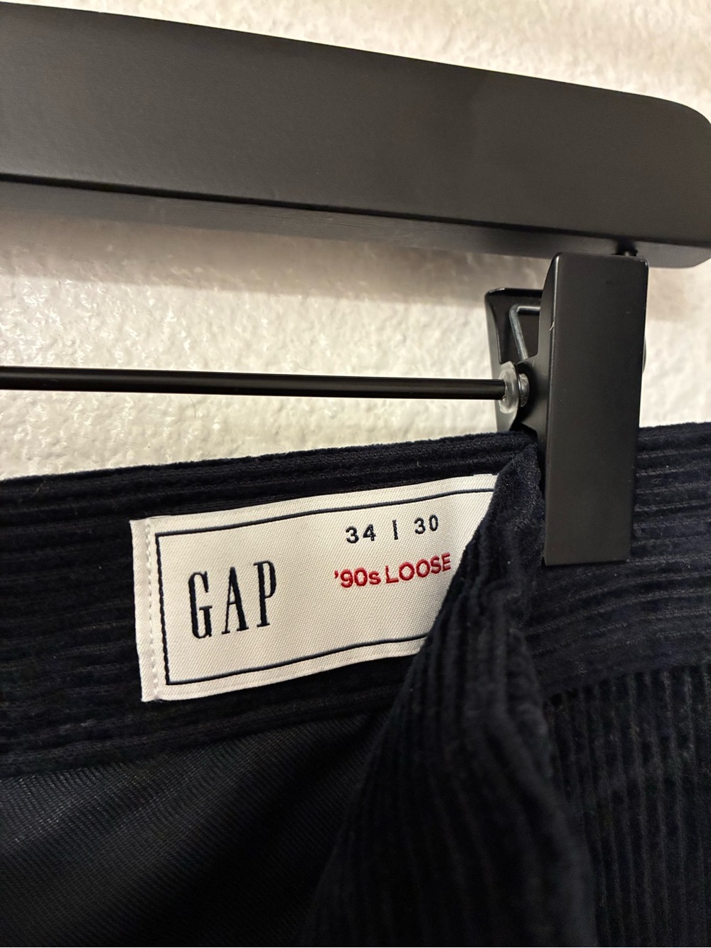 GAP Black Corduroy Pants (Men’s)